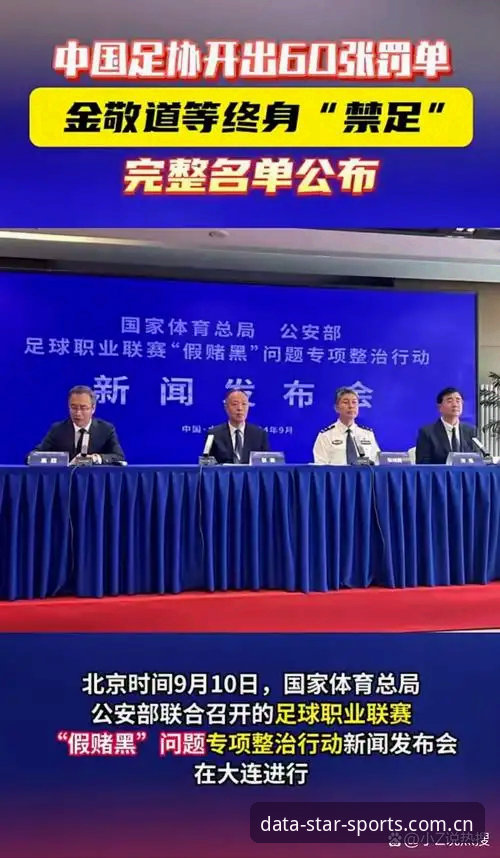 中国足协第三批禁足名单公布 星空体育平台专业解读行业整治最新动态